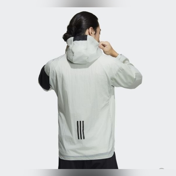 PRICE DROP!!! NWT HALO GREEN ADIDAS WINDBREAKER - Picture 2 of 6